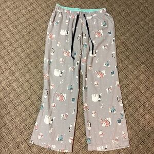 Sonoma Gray Polar Bear Print Pajama Lounge Pants * Size XS